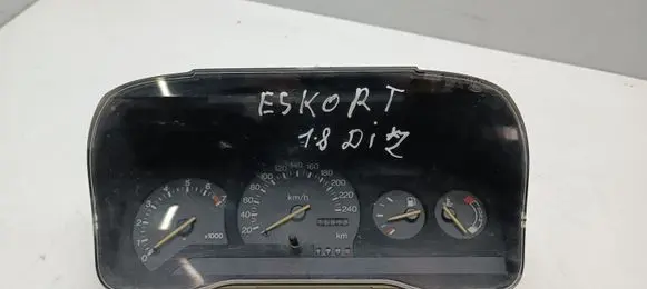 Ford Escort Speedometer (instrument cluster) 91AB10C95