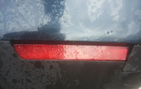 Rear tail light reflector
