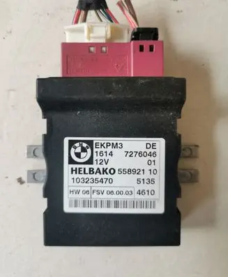 BMW X5 E70 Fuel injection pump control unit/module 7276046