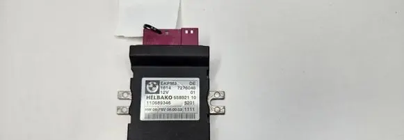 BMW 6 F12 F13 Fuel injection pump control unit/module 7276046 55892110