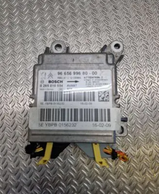Peugeot 207 Airbag control unit/module 0285010554 9665699680