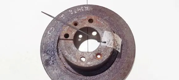 Citroen C5 Rear brake disc neventiliuojamas