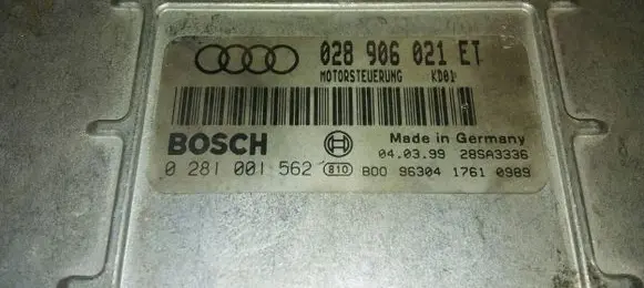 Audi A4 S4 B6 8E 8H Engine control unit/module ECU 028906021ET 0281001562 28SA2336