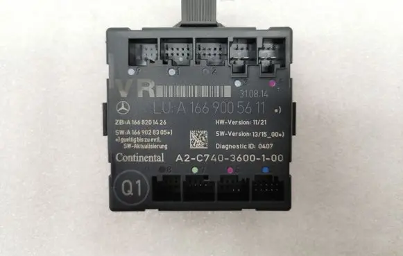 Mercedes-Benz B W246 W242 Door control unit/module A1669005611