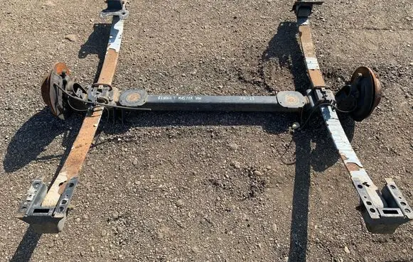 Rear axle beam