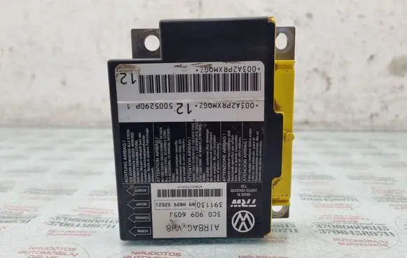 Volkswagen PASSAT B6 Airbag control unit/module 3C0909605J