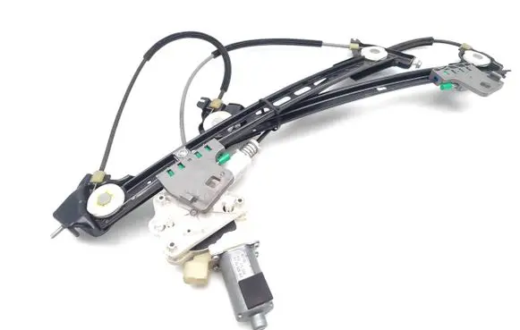 Front door window regulator with motor