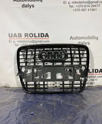Audi A6 S6 C6 4F Front bumper upper radiator grill 4F0853651AJ 4F0853651AK