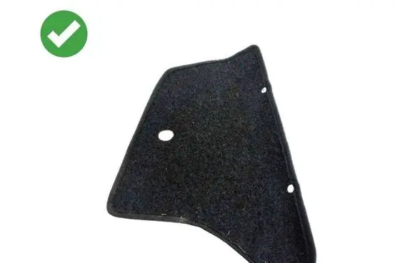 Mercedes-Benz CLK A209 C209 Trunk/boot side trim panel A2096800523 2096800242 A20968005239D60