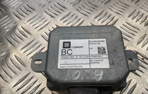 Opel Insignia A GPS navigation control unit/module 13384291BC