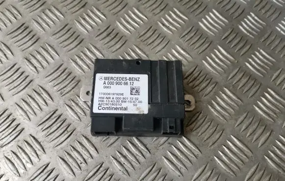 Mercedes-Benz C W205 Fuel injection pump control unit/module A0009006612 A0009017202 A2C90180510