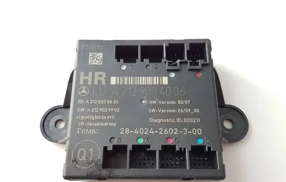 Mercedes-Benz GLK (X204) Door control unit/module A2129004006 A2128208626 A2129029902