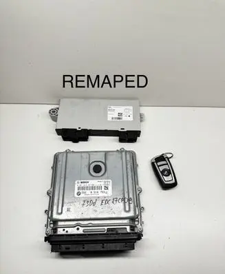 BMW 7 F01 F02 F03 F04 Engine ECU kit and lock set 0281018297 8516753 030147710