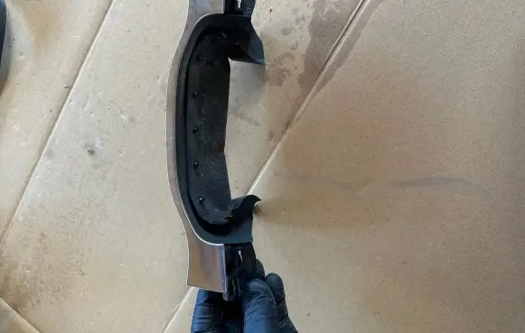 Audi A6 S6 C7 4G Steering wheel column trim 4g0858345B