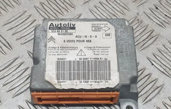 Citroen Xsara Picasso Airbag control unit/module 550893100 9640822580