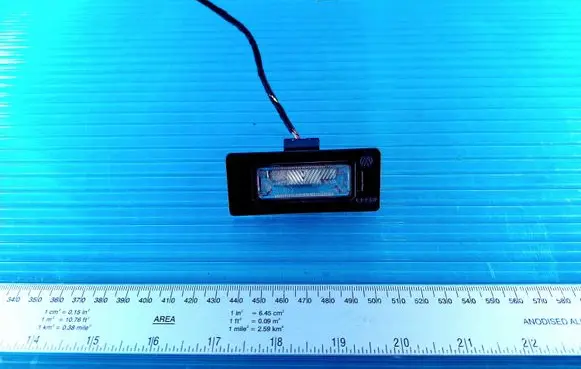 Audi A4 S4 B8 8K Number plate light 8T0943021