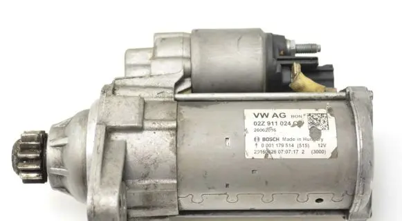 Volkswagen Golf VII Starter motor 02Z911024Q