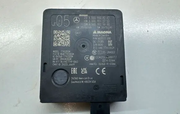 Mercedes-Benz EQB Distronic sensor radar A0009004242 A0009012722 A0009025688