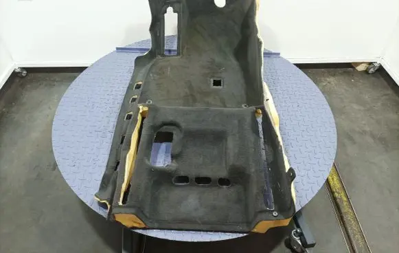 Audi Q7 4M Front floor carpet liner 4M1863103B