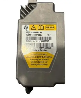 BMW 5 F10 F11 Airbag control unit/module 9239985
