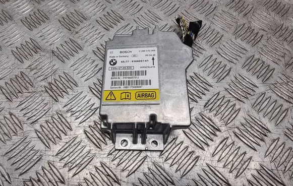 BMW 1 E81 E87 Airbag control unit/module 0285010066 31916605701J 9166057
