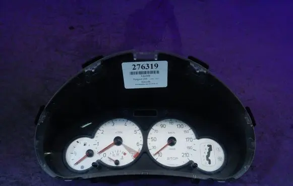 Peugeot 206 CC Speedometer (instrument cluster) 9648836880