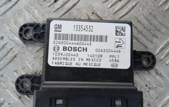 Opel Mokka Parking PDC control unit/module 13354532 0263004446 1039J00443