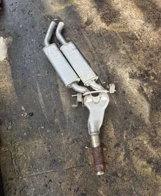 Audi A4 S4 B6 8E 8H Double Muffler 4F0253411M