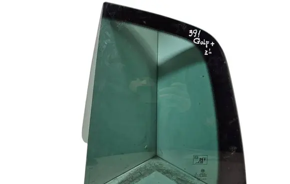Volkswagen Golf Plus Rear vent window glass 43R00677