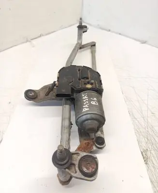 Volkswagen PASSAT B6 Front wiper linkage and motor 0390241791 0507081 3C1955119