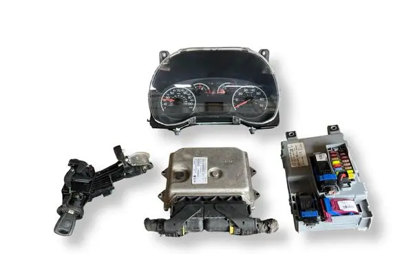 Fiat Doblo Engine ECU kit and lock set BC0109472A 51908952
