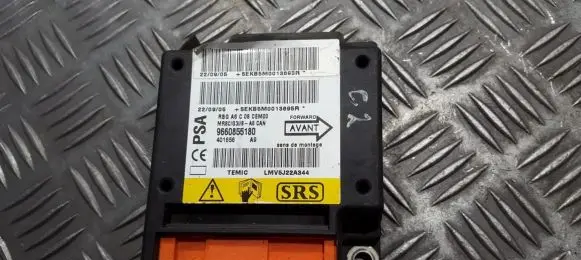 Citroen C2 Airbag control unit/module 9660855180 LMV5J22A344