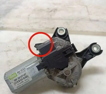 Opel Zafira A Rear window wiper motor 53013912 09137147