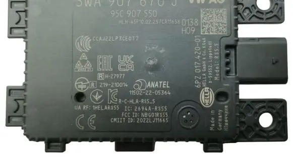 Volkswagen Tayron II Distronic sensor radar 3WA907670J