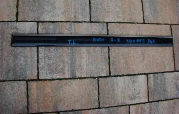 Audi A8 S8 D2 4D Rear door trim (molding)