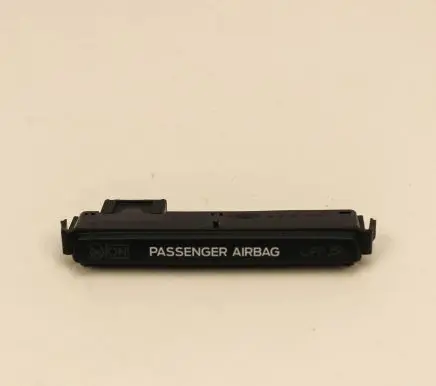 Passenger airbag on/off switch