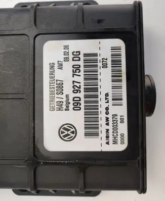Audi Q7 4L Gearbox control unit/module 09D927750DG H49S0867 MHCD003379