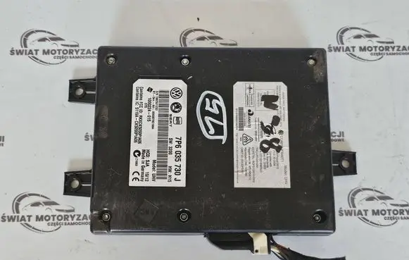 Volkswagen Golf VI Bluetooth control unit module 7P6035730J