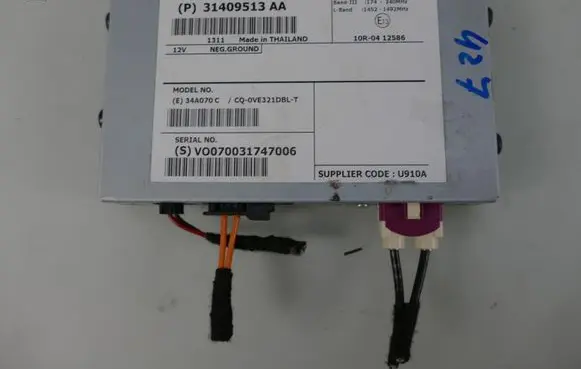 Volvo XC60 Other control units/modules 31409513AA 31409513