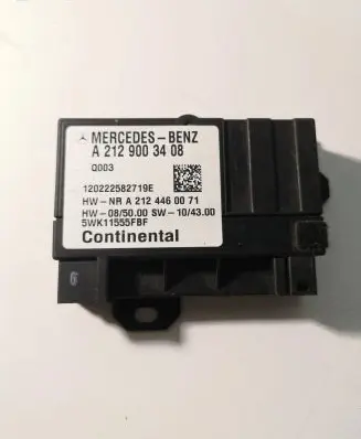 Mercedes-Benz E W212 Fuel injection pump control unit/module A2129003408 5WK11555FBF 120222582719E