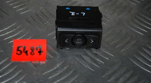 Panel lighting control switch