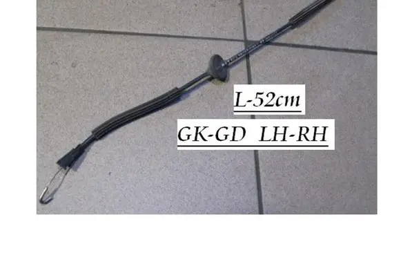 Volkswagen PASSAT B5.5 Rear door cable line 3B0839085