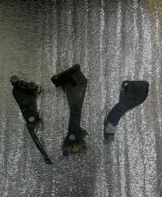 Volkswagen Caddy Roller guide/hinge set 2K0843336A 2K0843398A 2K0843436B