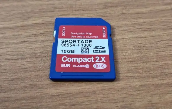 KIA Sportage Navigation maps CD/DVD 96554F1000