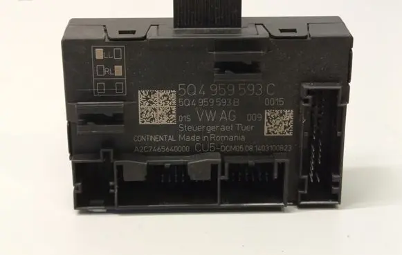 Volkswagen Golf VII Door control unit/module 5Q4959593C 5Q4959593B