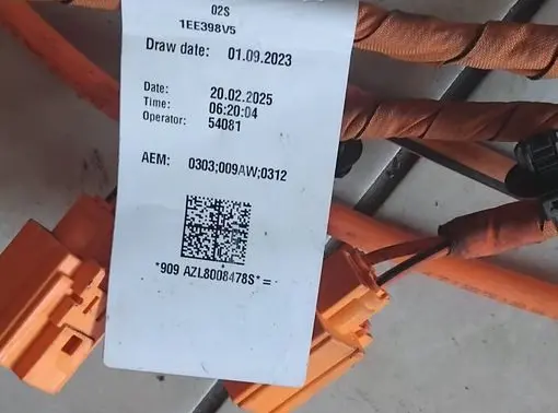 Volkswagen ID.7 High voltage cable 1EE971398M 1EE971013H