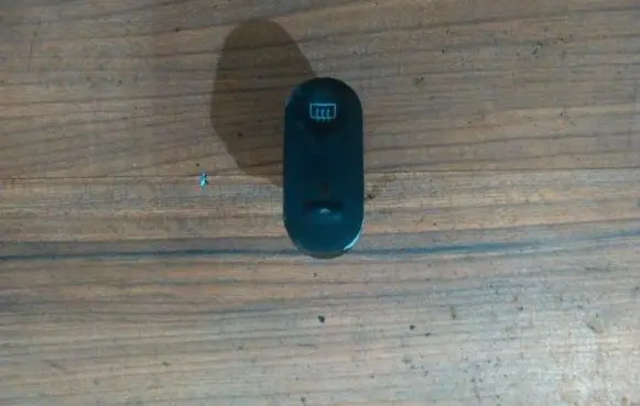 Renault Kangoo I Windscreen/window heater switch