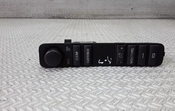 Multifunctional control switch/knob