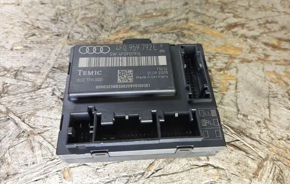 Audi A6 S6 C6 4F Door control unit/module 4F0959792E 4F0910793E