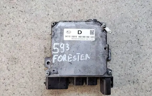 Subaru Forester SJ Power steering control unit/module 34710SG070AOP0929 34710SG070